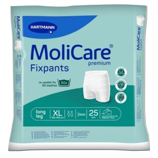 Slip Elástico MoliCare Premium Fixpants Tamanho XL 25unidades