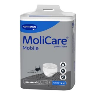 Cueca Molicare Premium Mobile 10gotas Tamanho L 14unidades