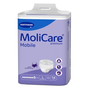 Cueca Molicare Premium Mobile 8gotas Tamanho L 14unidades