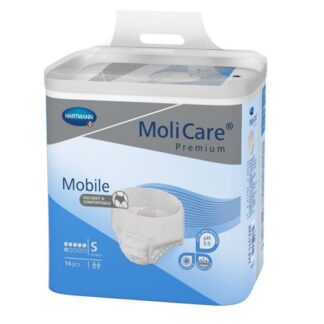 Cueca Molicare Premium Mobile 6gotas Tamanho S 14unidades