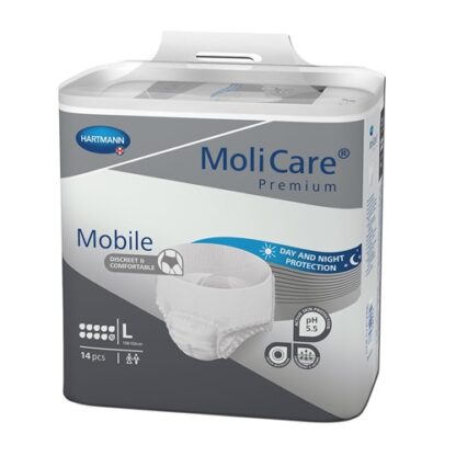 Cueca Molicare Premium Mobile 10gotas Tamanho L 14unidades