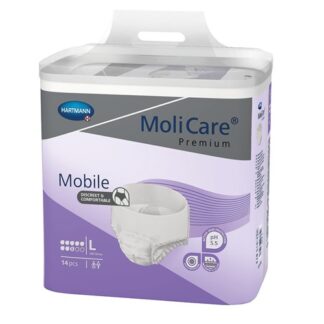 Cueca Molicare Premium Mobile 8gotas Tamanho L 14unidades