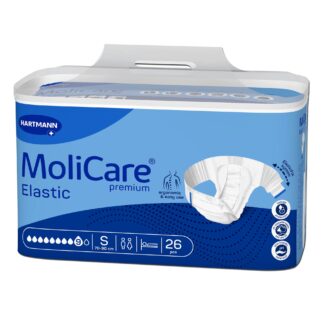 Fralda Molicare Premium Elastic 9gotas Tamanho S 26unidades