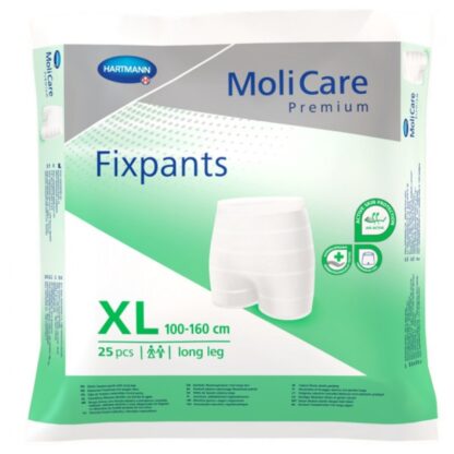 Slip Elástico MoliCare Premium Fixpants Tamanho XL 25Unidades